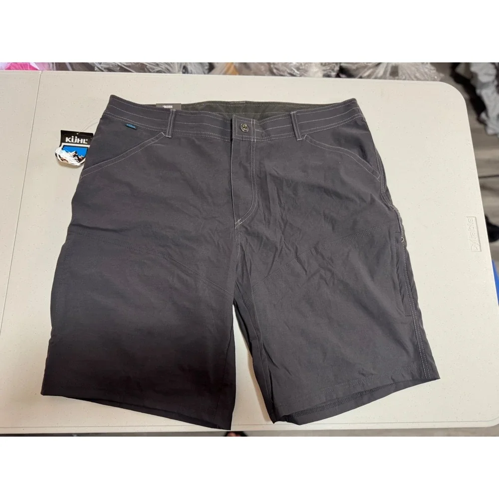 KUHL Men's Hiking Shorts Size 40 Gray 10